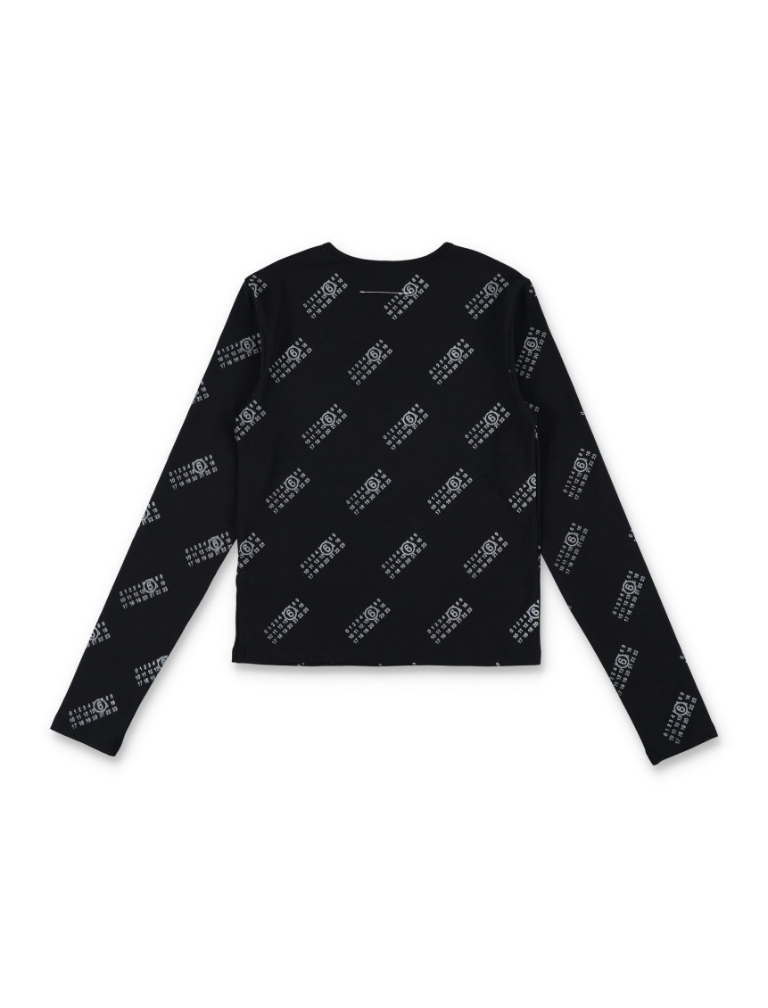 Girls Black Logo T-Shirt