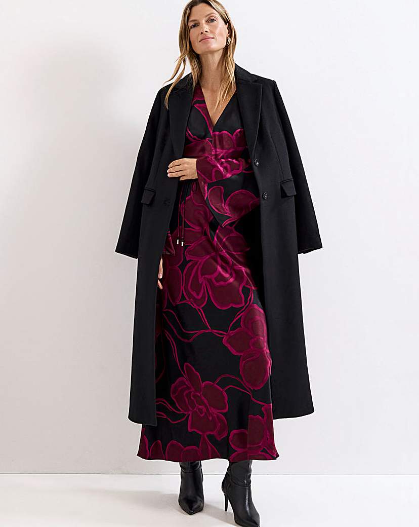 Phase Eight Rhea Printed Satin Dre