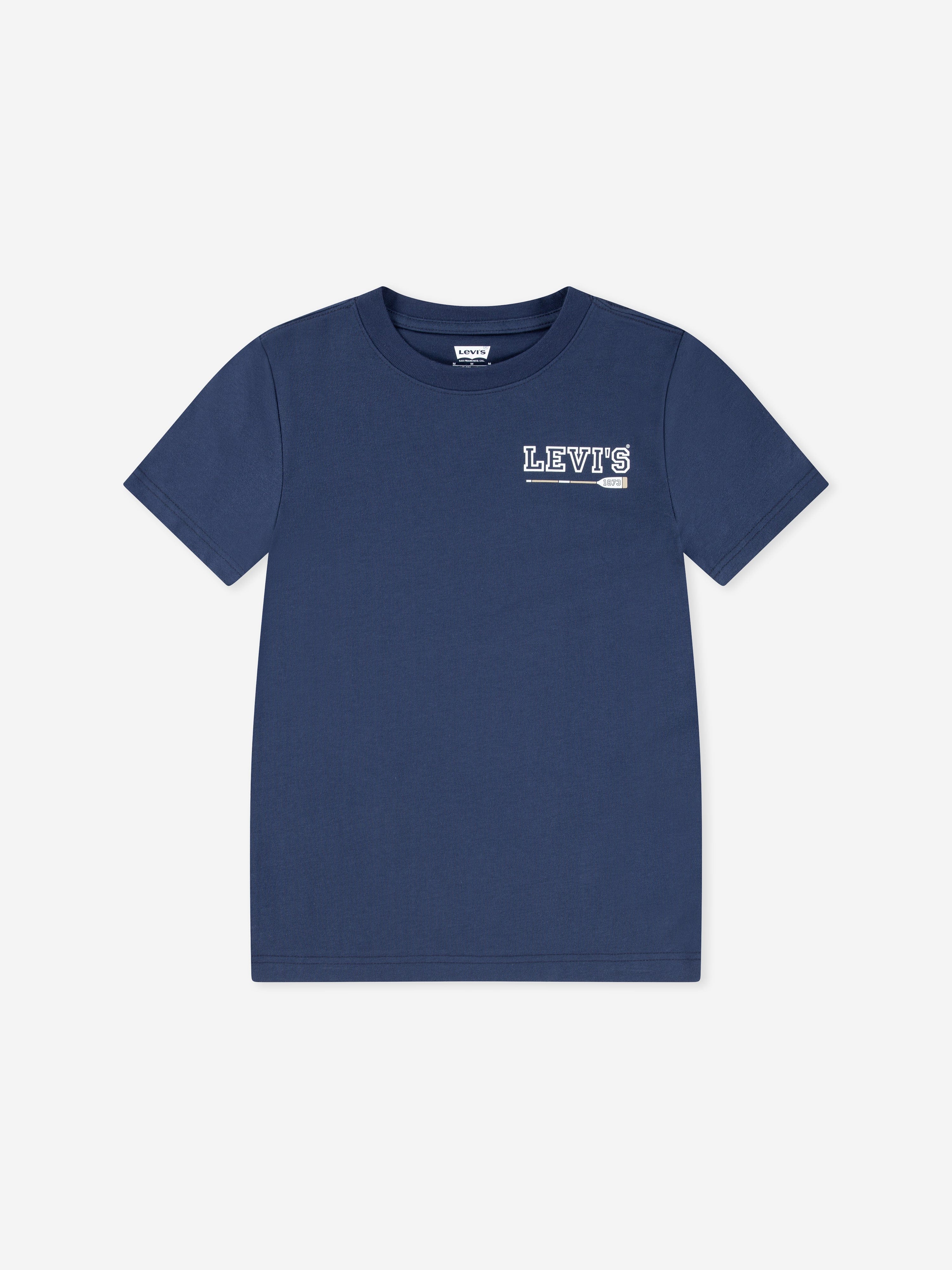 Levi's Kids Wear Boys Regatta T-Shirt in Navy 10 Yrs Blue