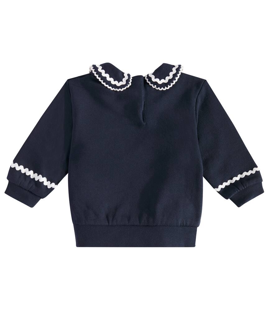 Tartine et Chocolat Baby Claudine cotton sweatshirt