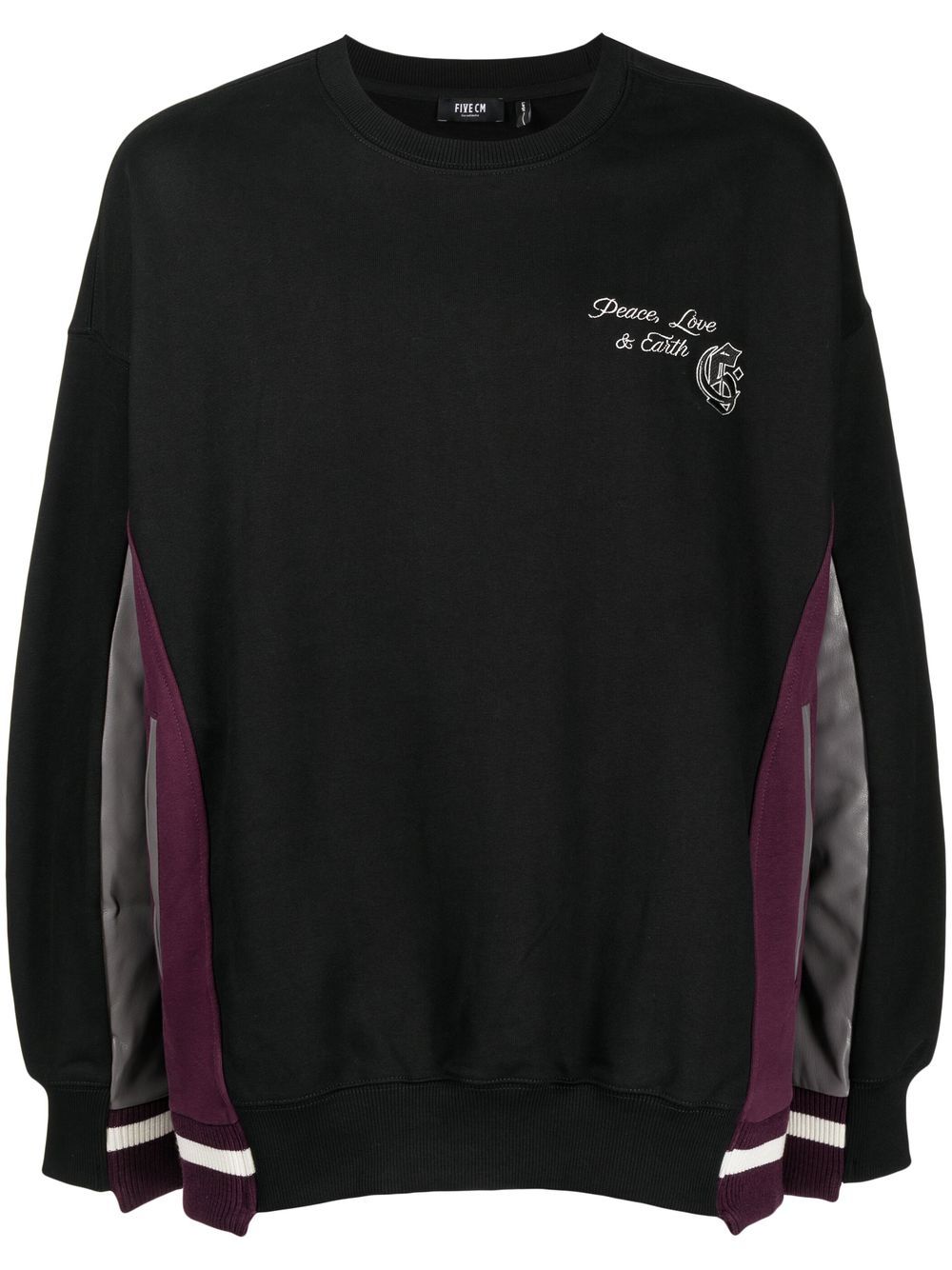 Logo-print sweatshirt - Black