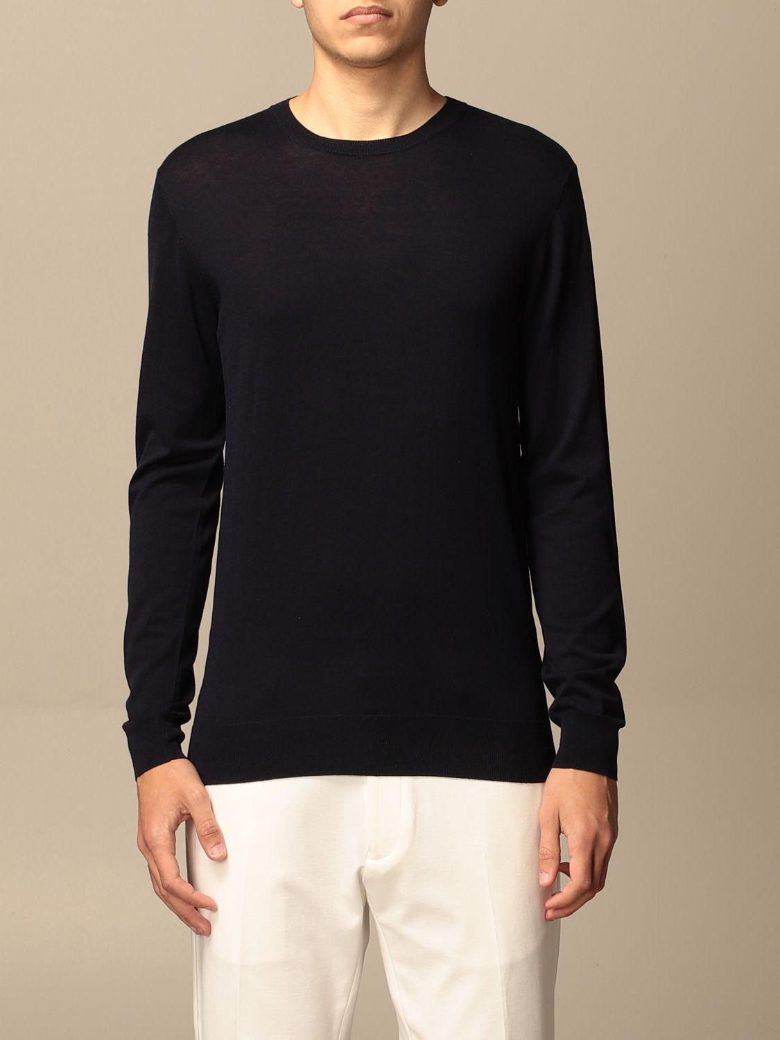 Jumper Men colour Blue
