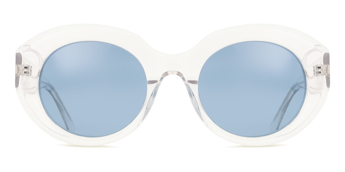 Oval Full Rim Plastic Women’s Prescription Sunglasses Clear 51 - SmartBuy Collection