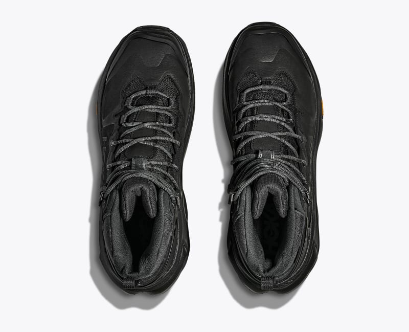 HOKA Women's Kaha 3 GTX Shoes in Black/Black