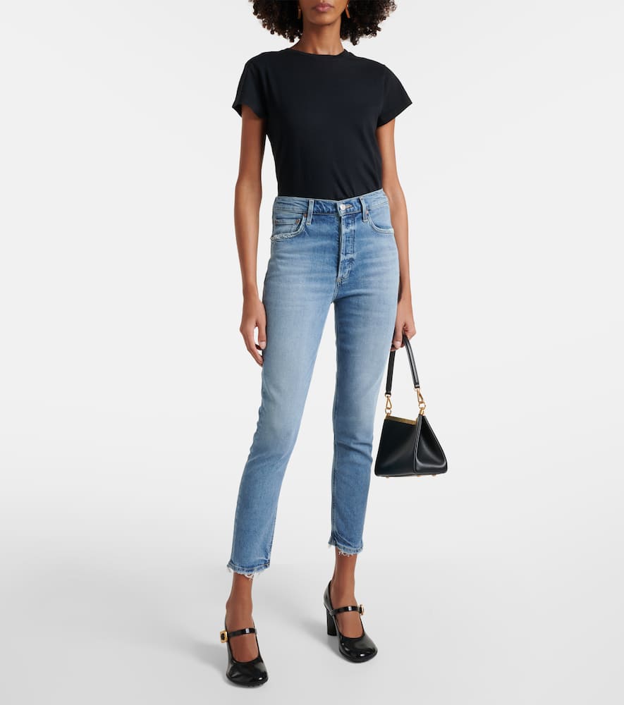 Agolde Nico high-rise skinny jeans