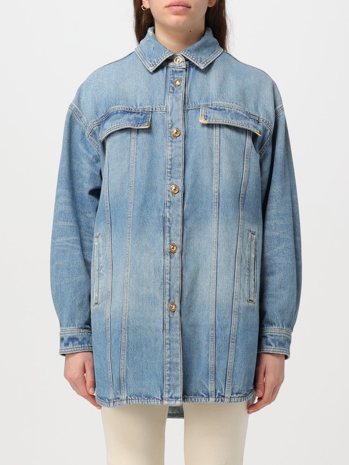 Jacket Woman color Blue