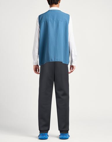 Ea7 Man Pants Charcoal Size XL Polyester, Elastane