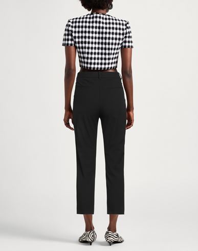 Woman Pants Black Size 4 Polyester, Viscose, Elastane