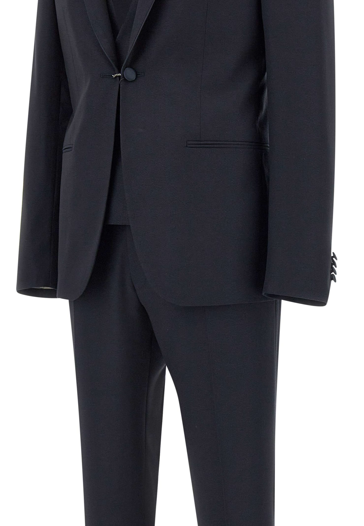 Fresh Wool Three-piece Suit