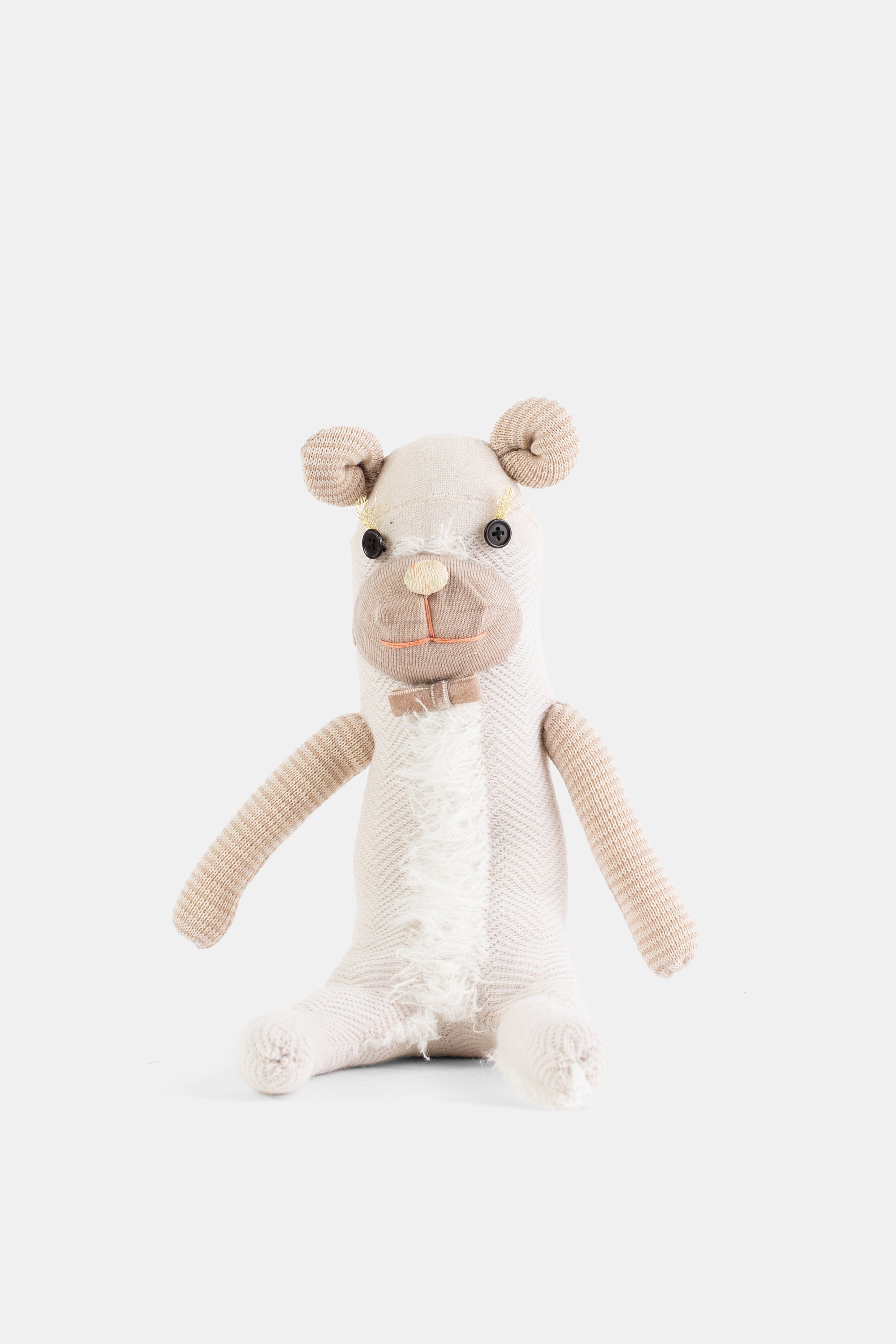 Sock Knit Doll Sweater — Ivory