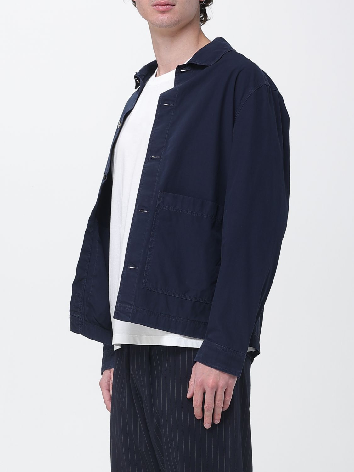 Jacket Men color Blue
