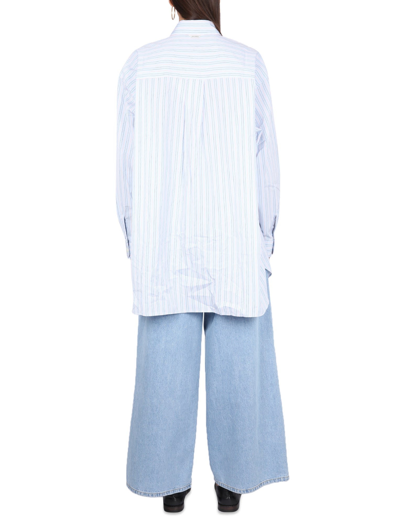 Shirt With Stripe Pattern