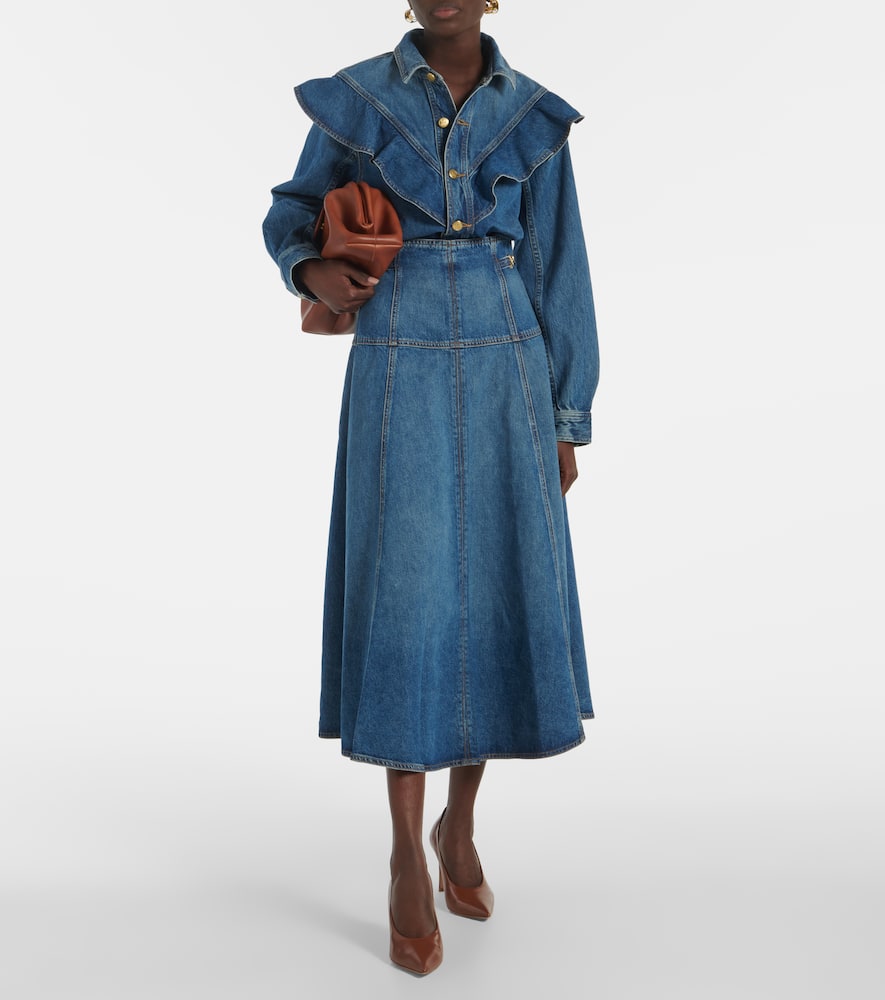 Ulla Johnson Mathilde denim shirt