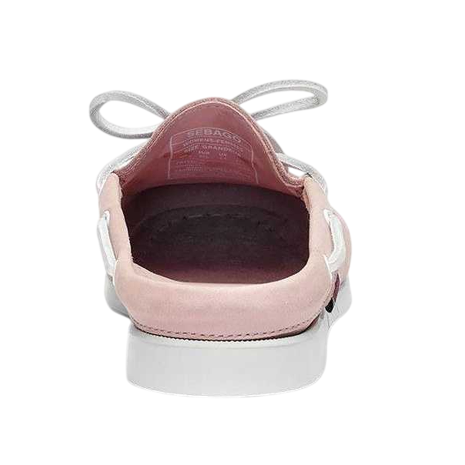 Sebago Womens/Ladies Nubuck Clogs Chiffon Pink - Light Pink