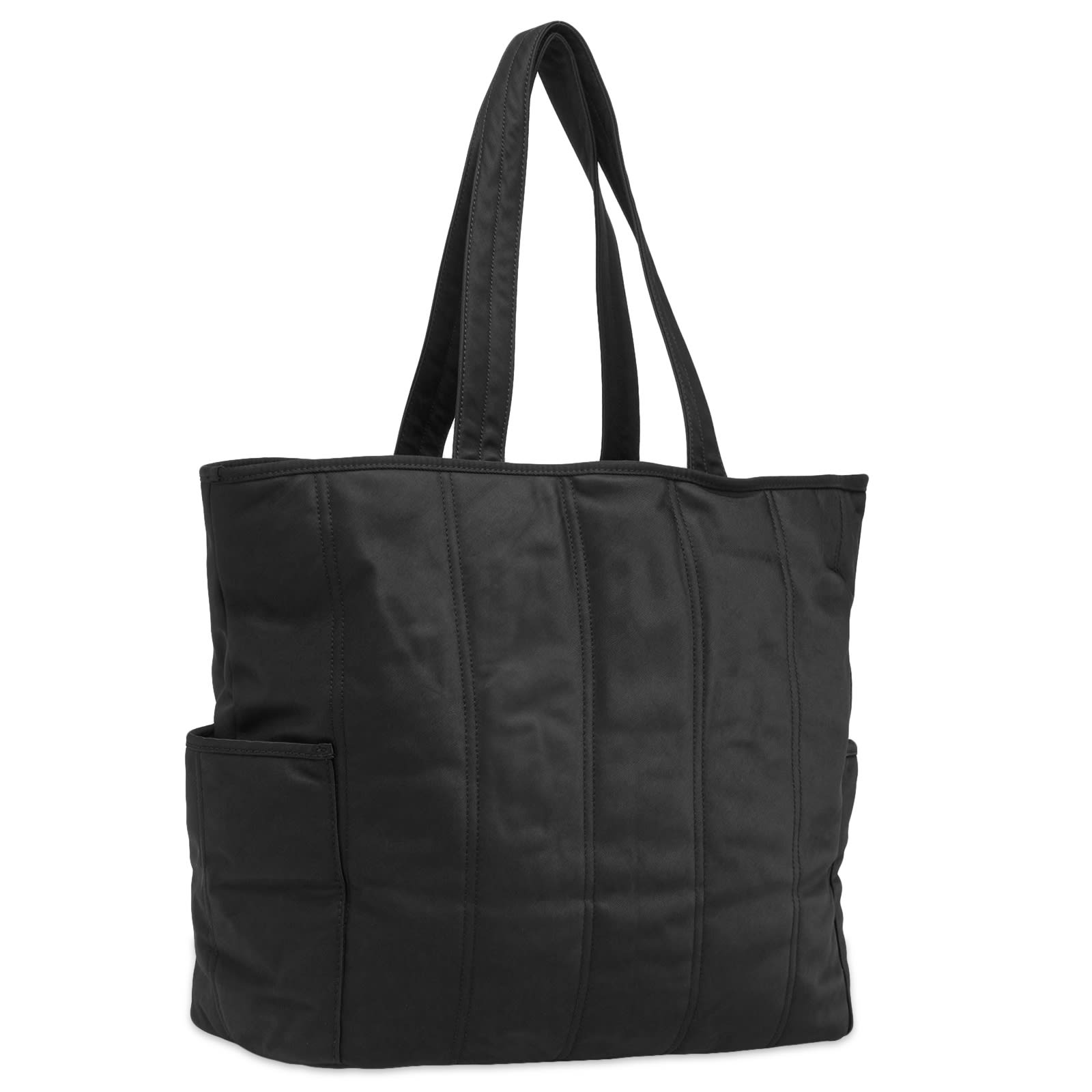 Represent Men's Quilted Tote Bag in Jet Black 