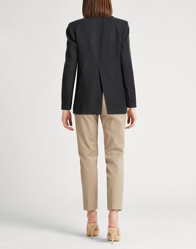 Chocolat Woman Blazer Charcoal Size 4 Virgin Wool