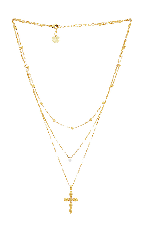 BRACHA Glory Necklace in Metallic Gold