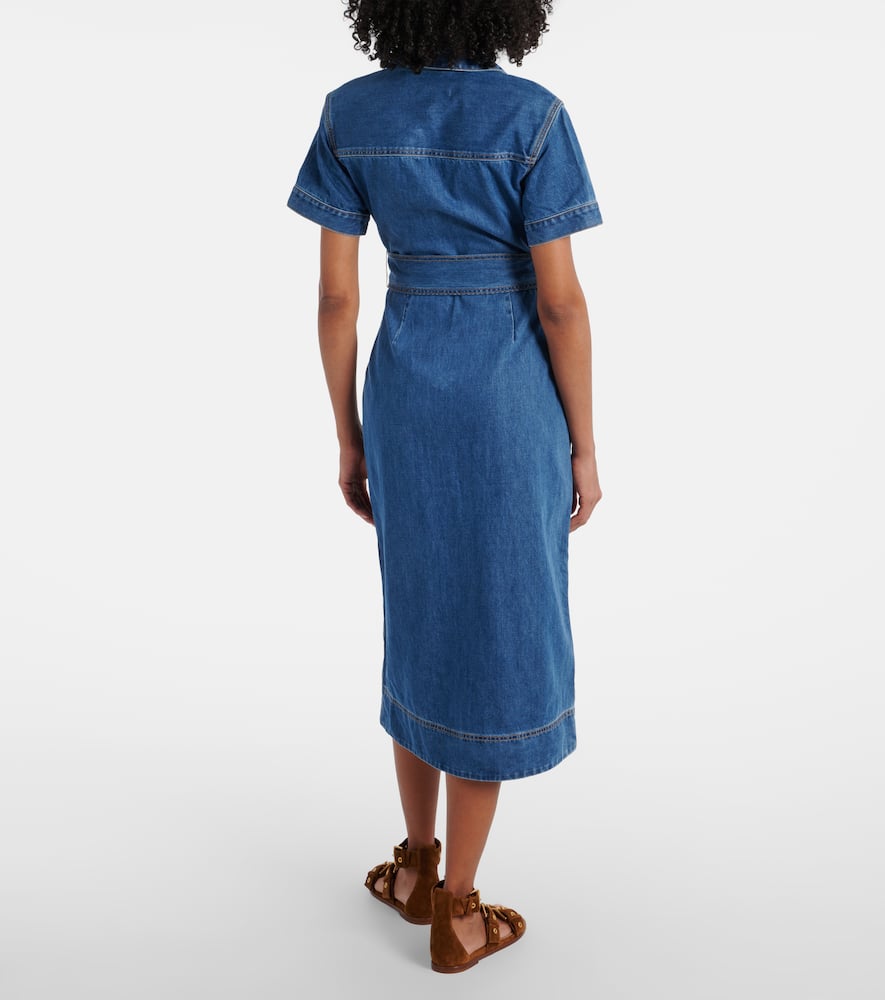Tabby cotton shirt dress