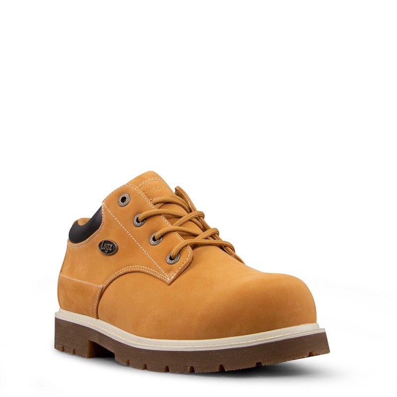 Men's Drifter Low Lx XX-Wide Oxford Shoes (Golden Wheat/Bark/Cream)