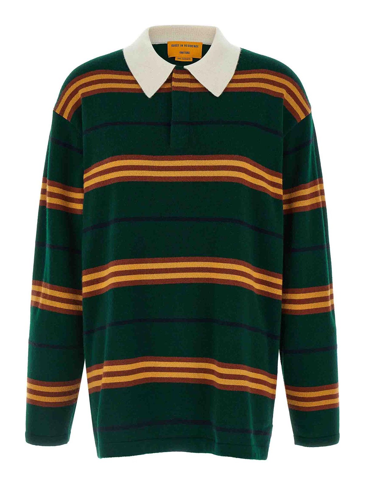 Striped Rugby Polo Shirt