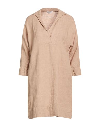 Woman Mini dress Sand Size 6 Linen