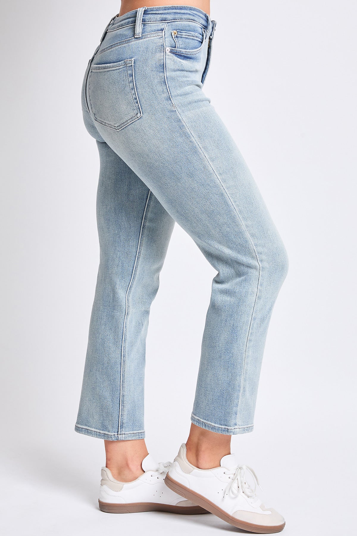Women's Luxe High Rise Vintage Stretch Straight Jeans