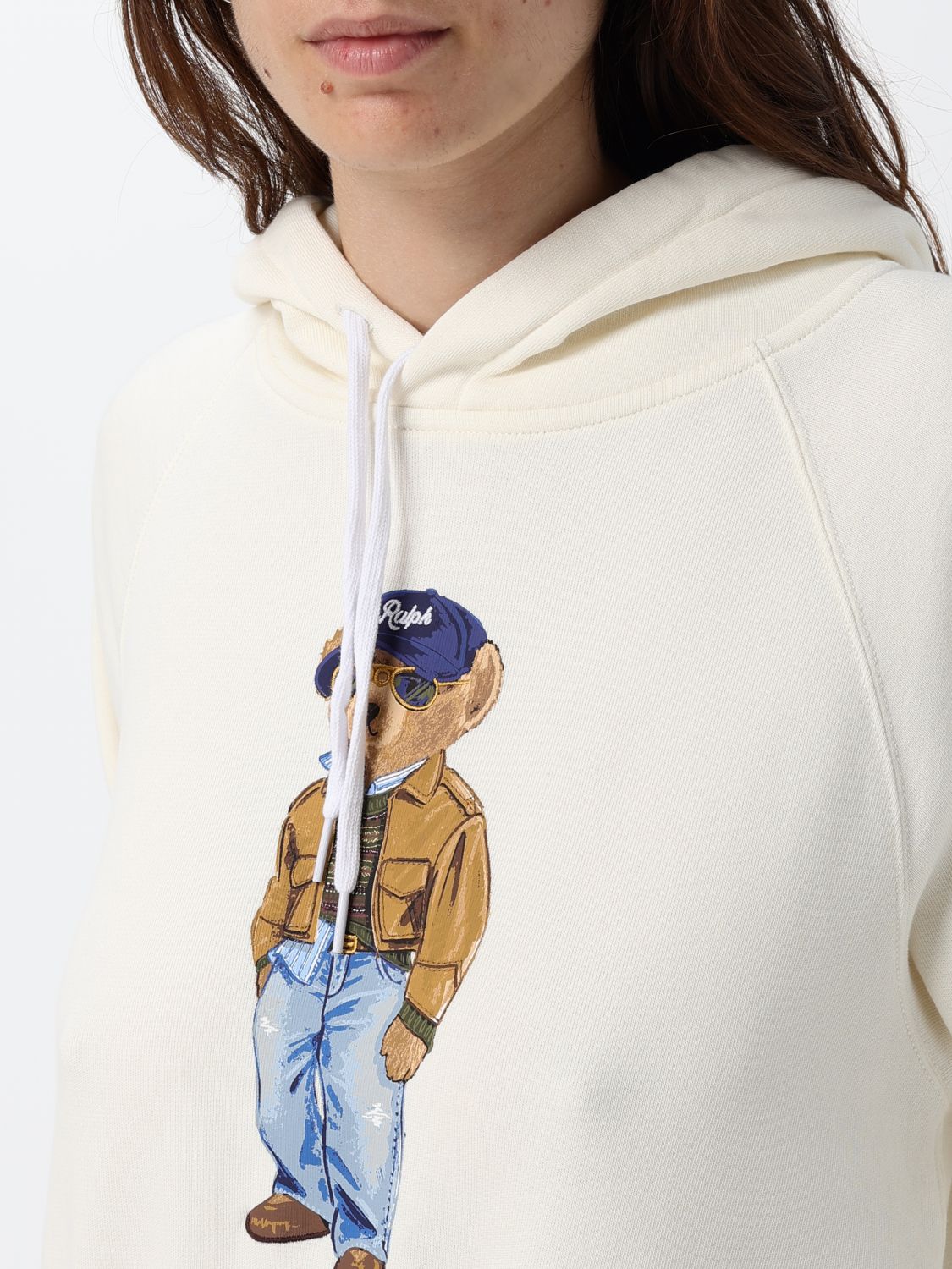 Sweatshirt Woman color White