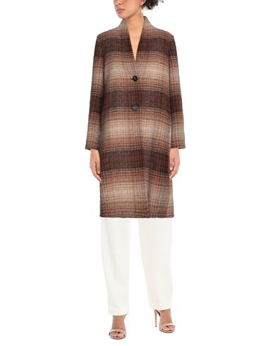 Peserico Woman Coat Camel Size 10 Virgin Wool, Alpaca wool