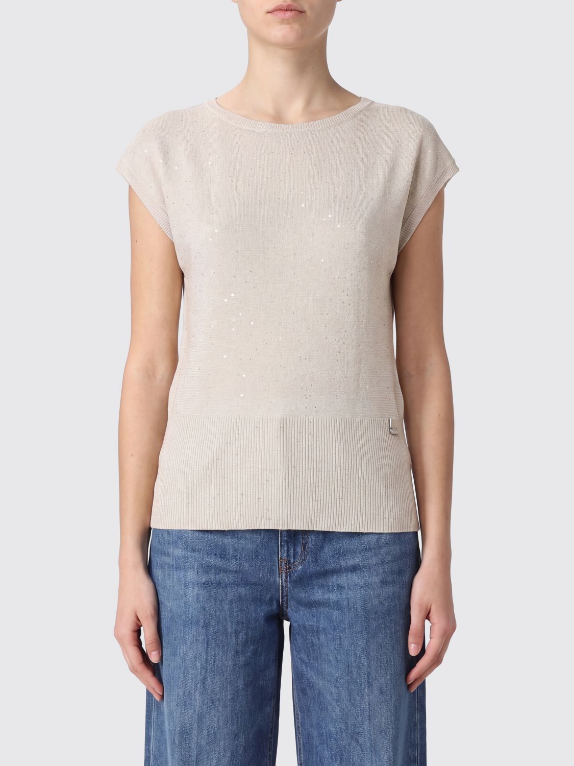T-Shirt Woman color Blush Pink
