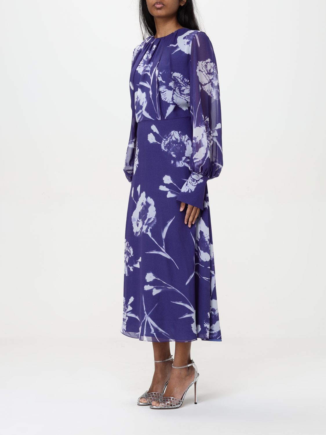 Dress ERDEM Woman color Sapphire
