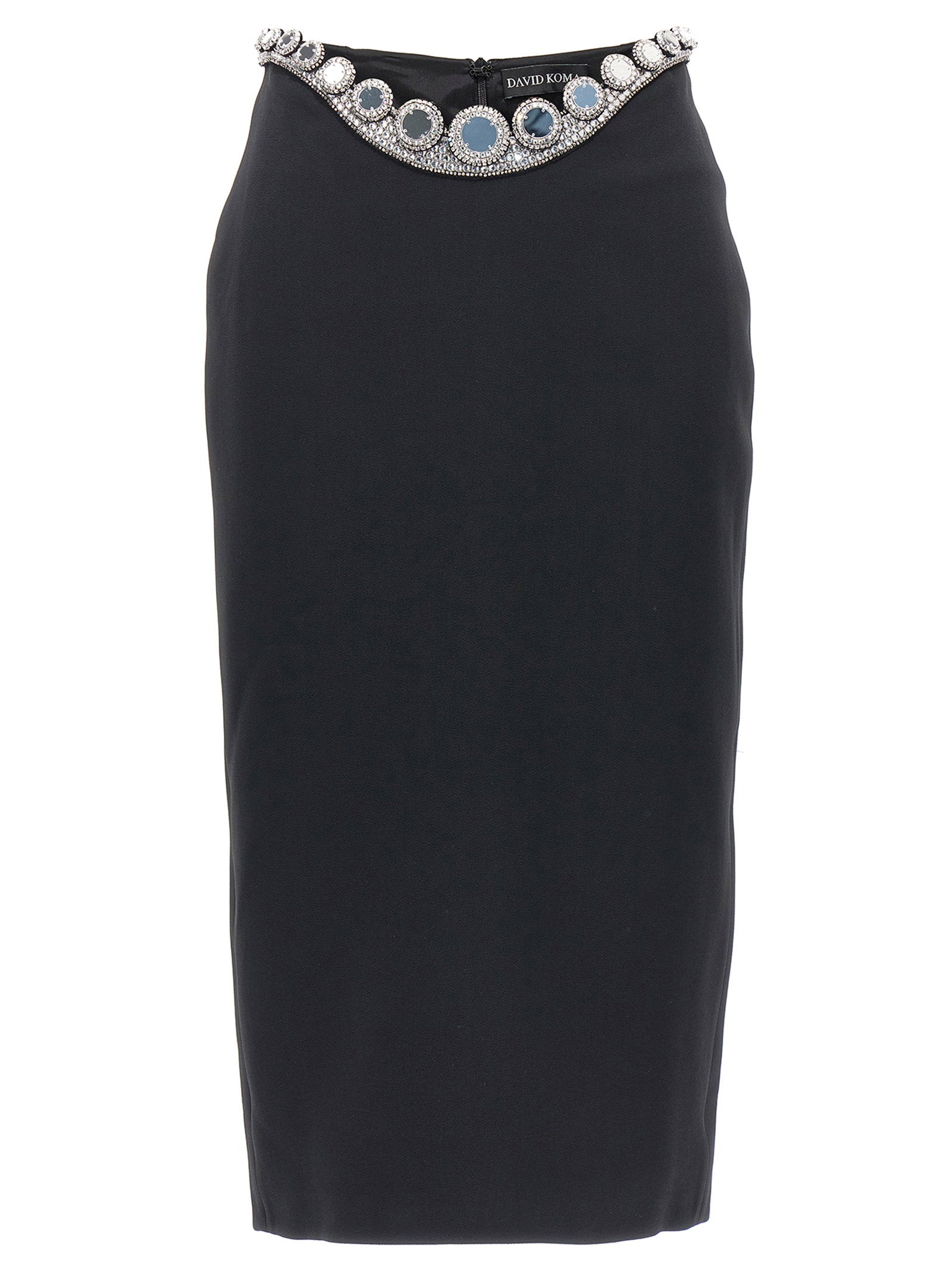 Puffer Circle Embroidery Skirt