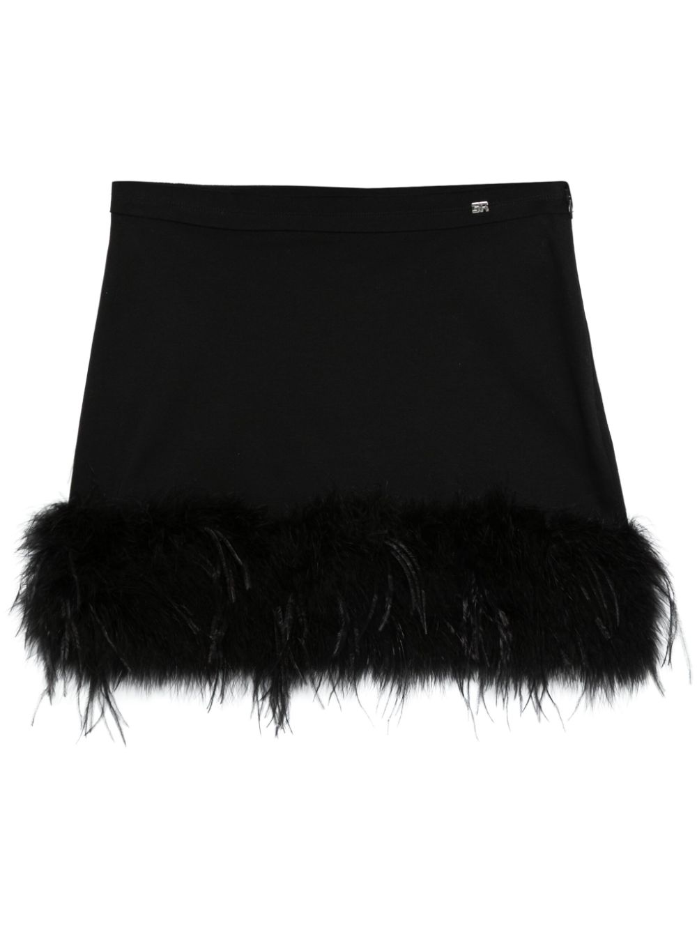 Jersey mini skirt - Black