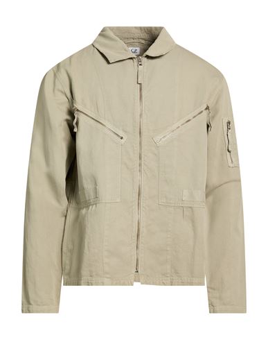 C. p. Company Man Jacket Beige Size L Cotton, Linen