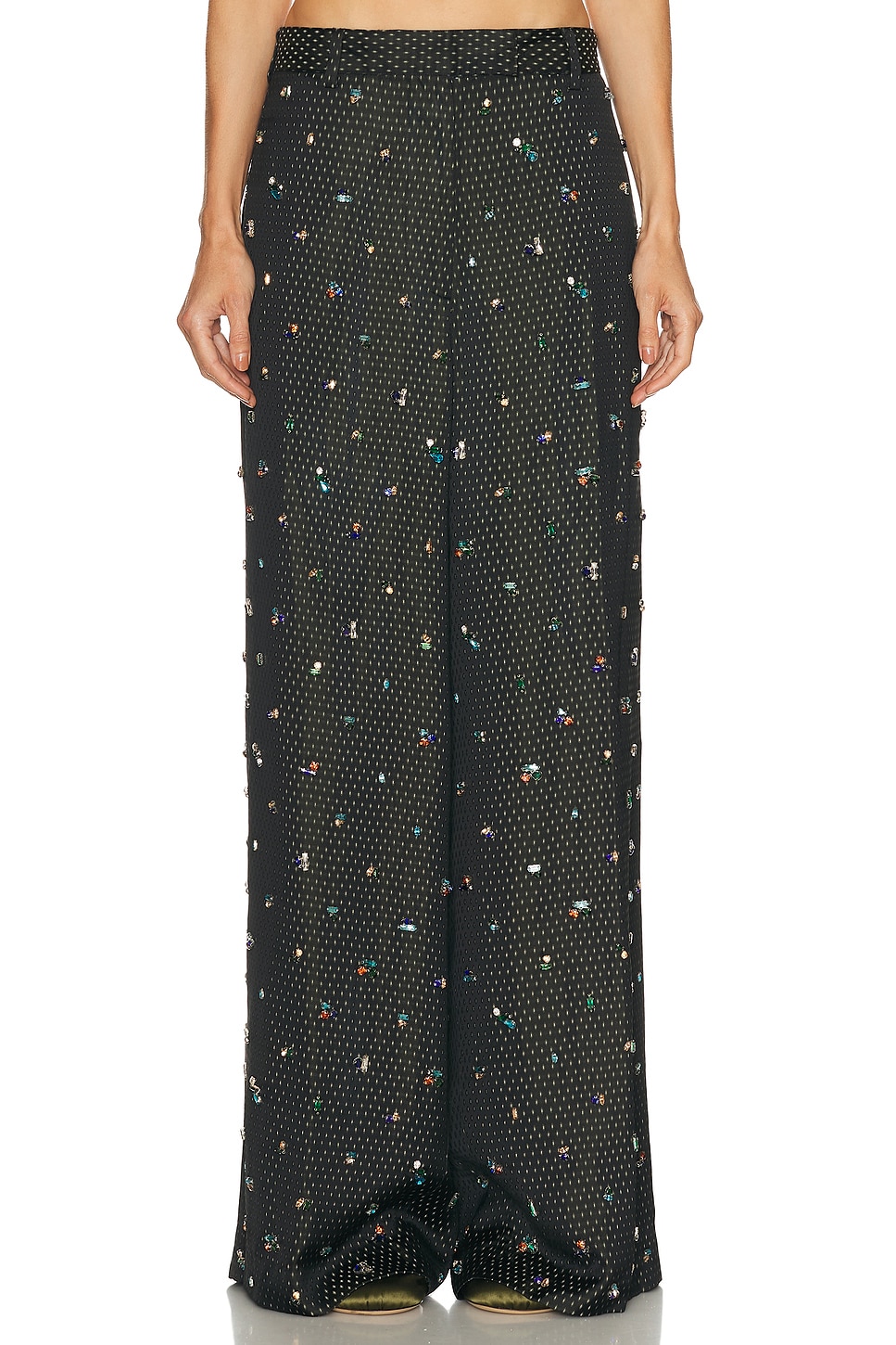 Dries Van Noten Penn Pants in Black