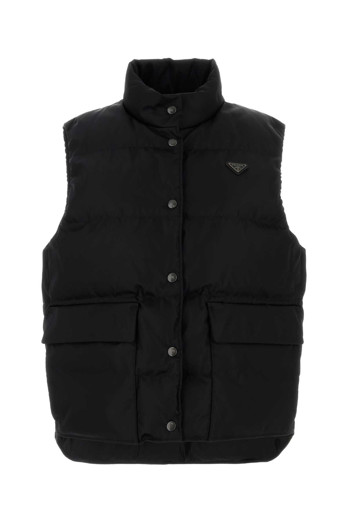 Re-Nylon Down Vest — Black