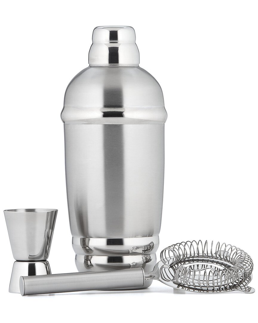 Tuscany Metal Shaker & Strainer Set