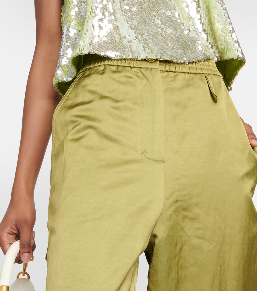 Slouchy Coolness hemp-blend cargo pants