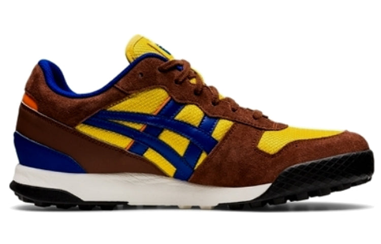 Horizonia Shoes 'Brown Chrome Yellow Prussian Blue'