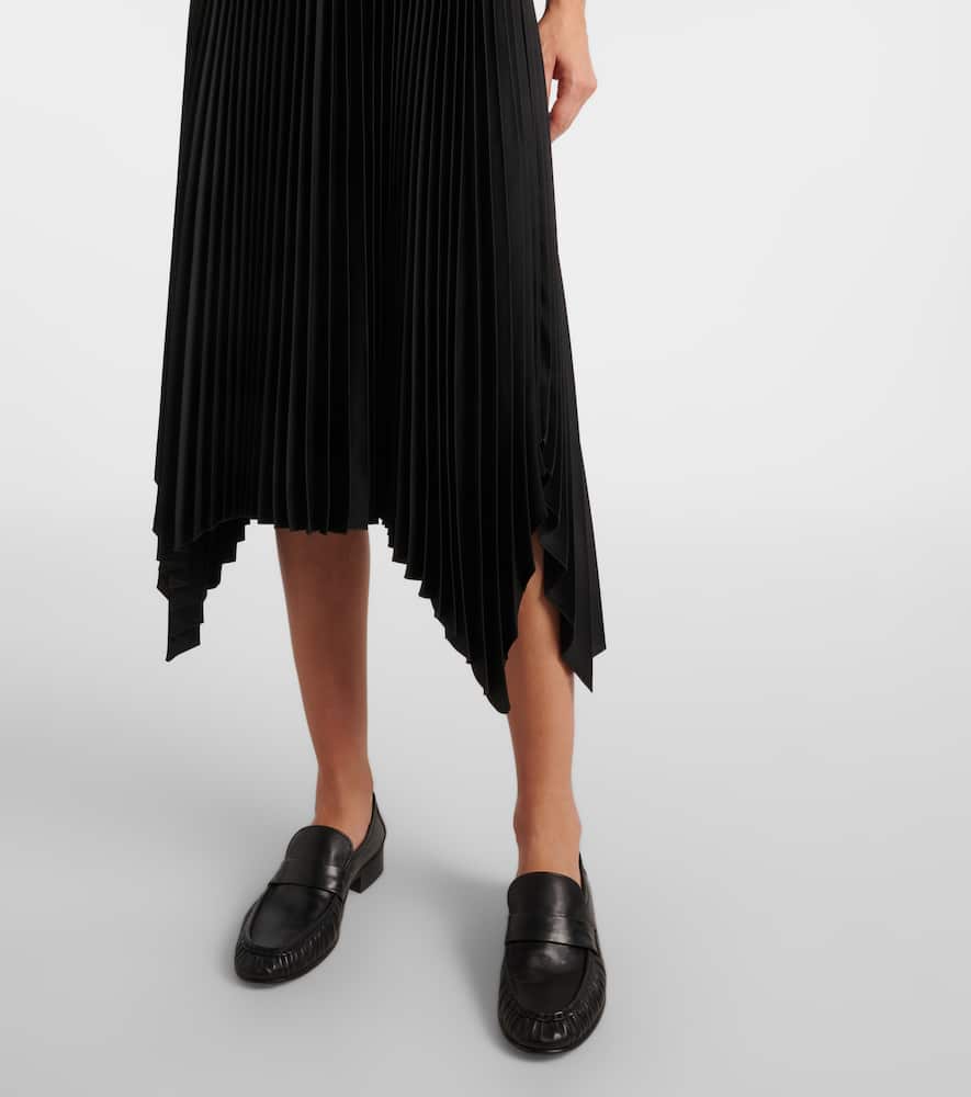 Joseph Darno plissé midi dress