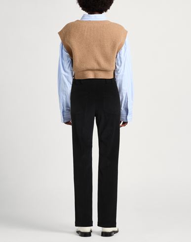 Momoní Woman Pants Black Size 4 Cotton, Modal, Elastane