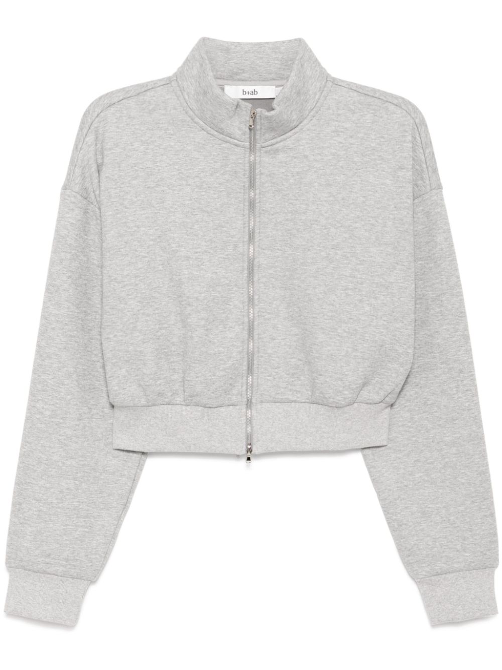 High neck jacket - Grey