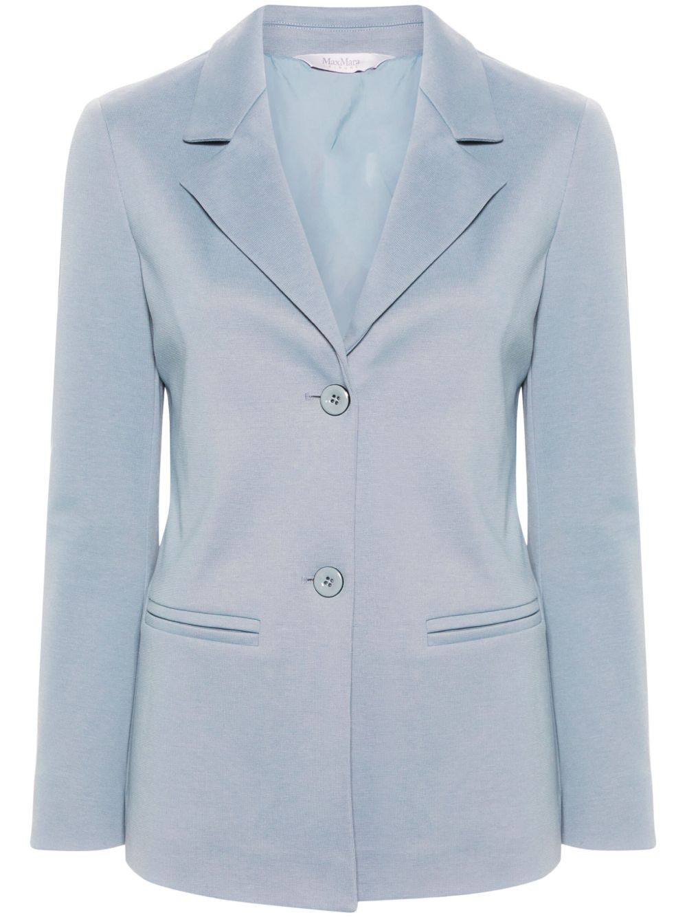 Max Mara Leisure Madera jersey blazer - Blue