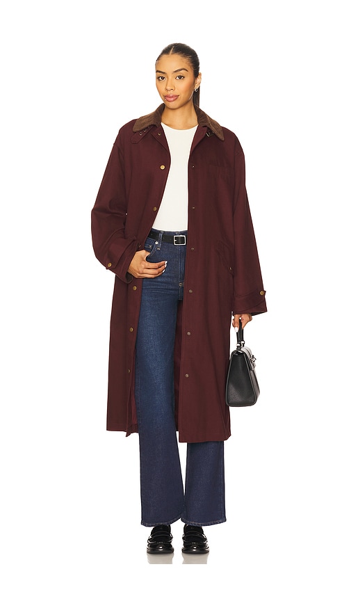 Line & Dot Chelsea Jacket in Bordeaux.  S also in L