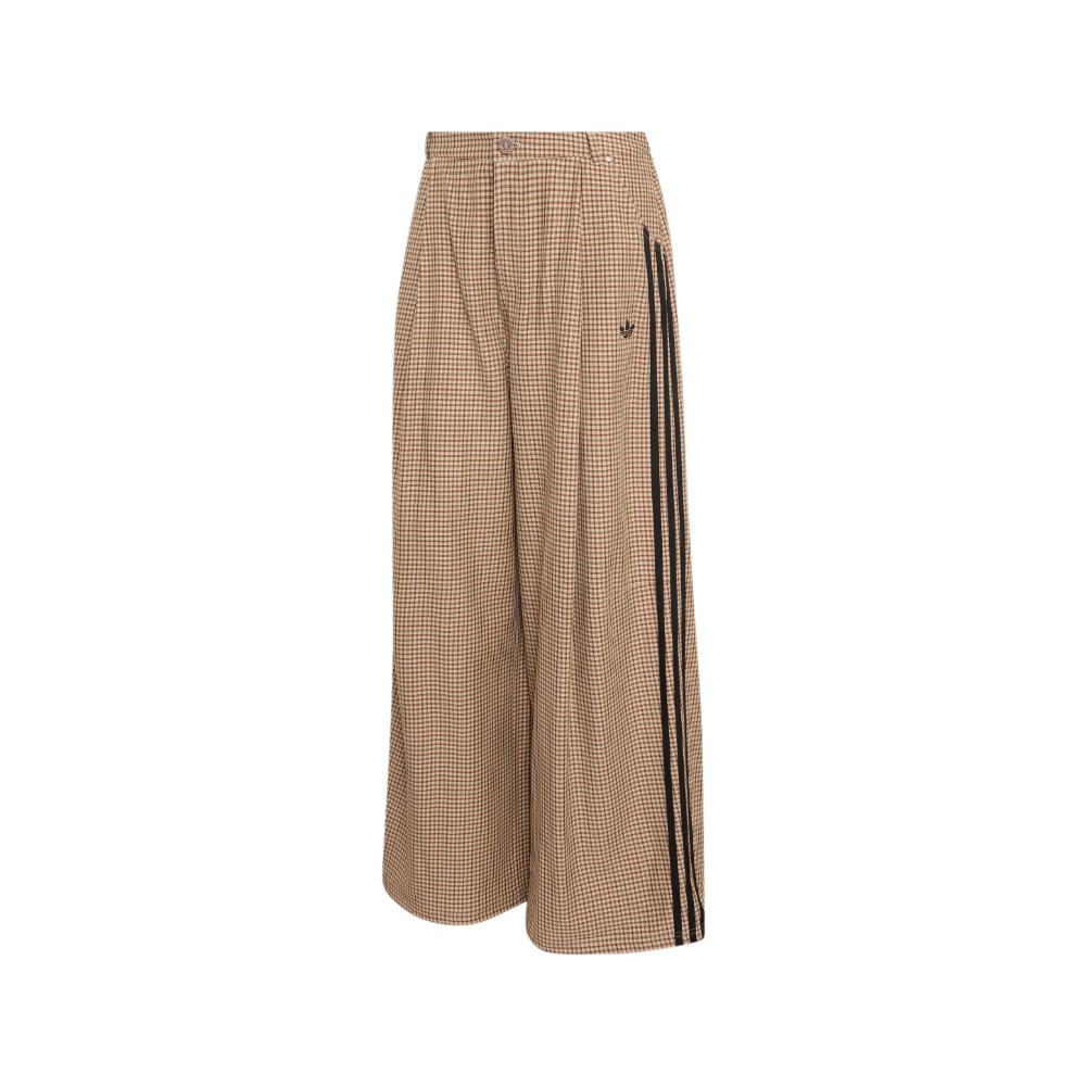 Badigirl Checks Trouser Loose Pants