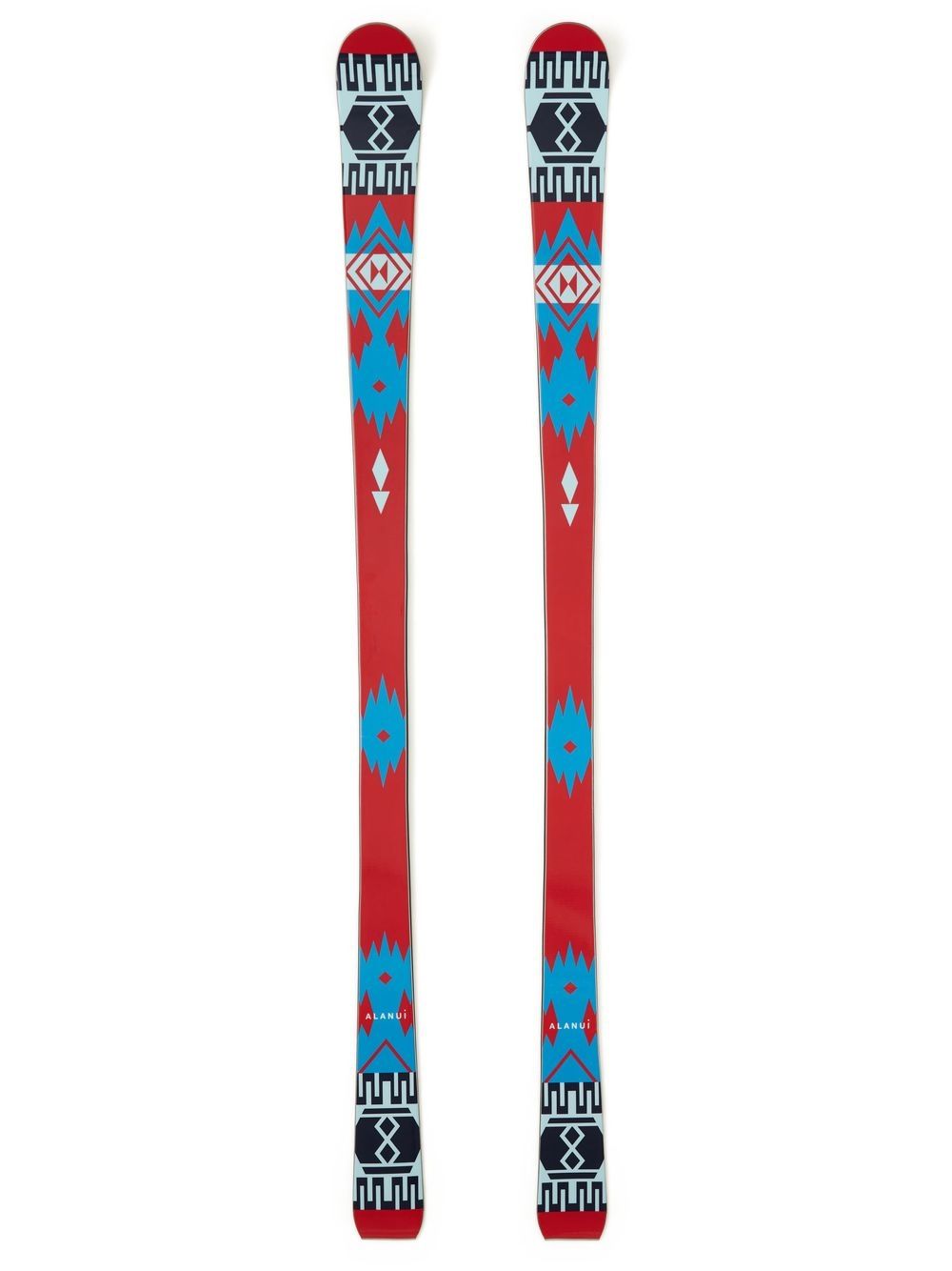 Alanui Icon graphic-print ski boards (164 cm) - Red