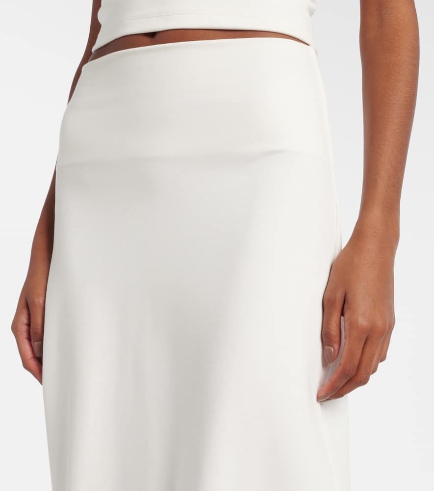 Rio jersey midi skirt