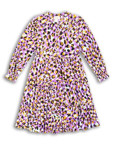 Kid Girl Kids' dress Purple Size 10 EcoVero viscose, Viscose