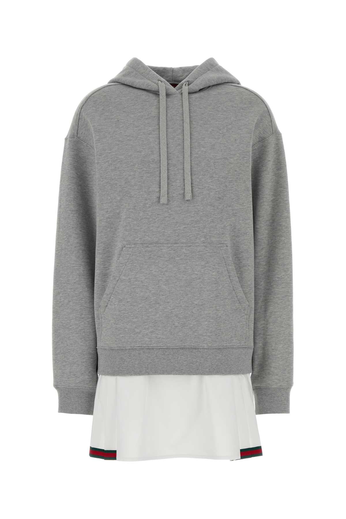 Sweatshirt Dress — Gray