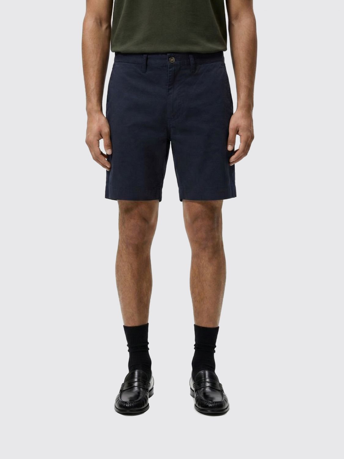 -Bermuda In Chino Stretch-Uomo