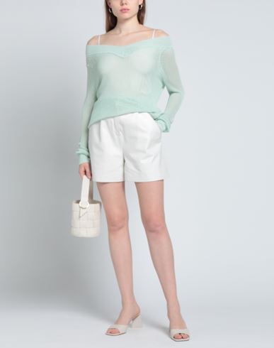 N. o.w. Andrea Rosati Cashmere Woman Sweater Light green Size L Viscose